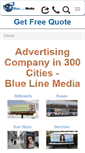 Mobile Screenshot of bluelinemedia.com